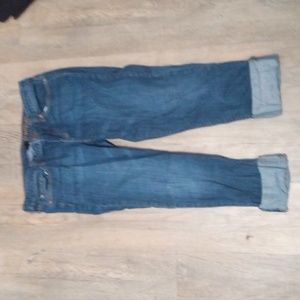 Premium Straight Crop Jeans